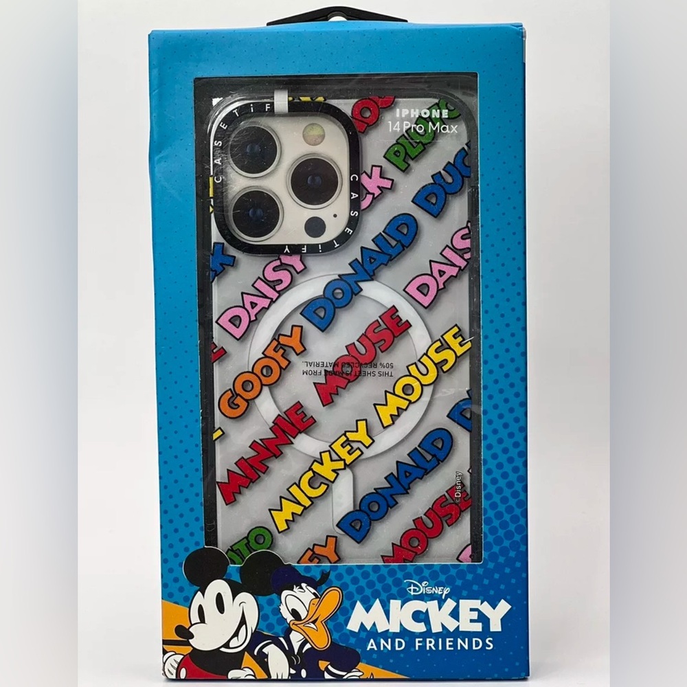 Casetify Mickey And Friends iPhone 14 Pro Max  Case With MagSafe NEW!